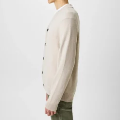 PS Paul Smith V-Neck Long Sleeve Sweater in Beige