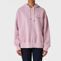 PS Paul Smith Womens Happy Hoodie in Purple