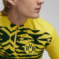Puma Borussia Dortmund Pre Match Drill Top 2024 2025 Adults in Yellow