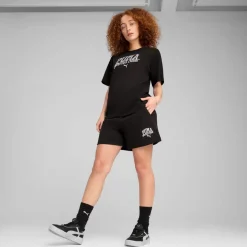 Puma Class Relaxed T-Shirt in Black