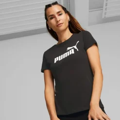 Puma Essential Logo T-Shirt in Black