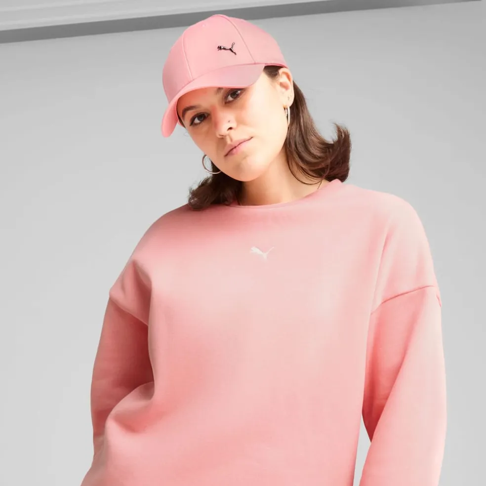 Puma Essential Metal Cat Cap in Pink