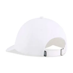 Puma Essential Script Logo Dad Cap in White