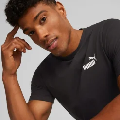 Puma Essential Small Logo T-Shirt in Black