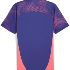Puma Final Jersey Regular Fit Crew Neck T-Shirt in Purple
