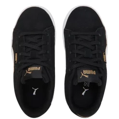 Puma Jada Suede Child Girls Trainers in Black