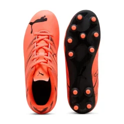 Puma Juniors Attacanto FG/AG Football Boots in Red