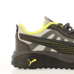 Puma Juniors Excursion AC Trainers in Green yellow