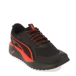 Puma Juniors Excursion Trainers in Black Red