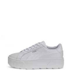 Puma Karmen L Chunky Sole Trainer in White