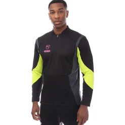 Puma King Pro 1/4 Zip Top in Black