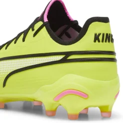 Puma King Ultimate Firm Ground Football Boots in Green