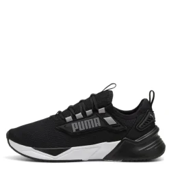 Puma Low Top Flat Heel Sneakers in Black