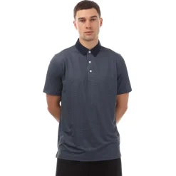 Puma Mattr Circular Polo Shirt in Navy