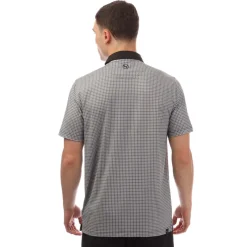 Puma Mattr Circular Polo Shirt in Black