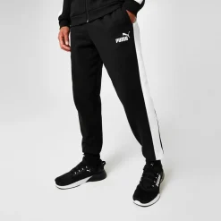 Puma Mens Clean Fleece Tracksuit in Black