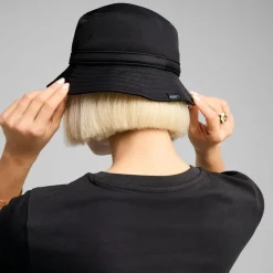 Puma Premium Essential Bucket Hat in Black