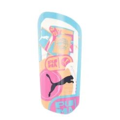 Puma Ultra Light Volume Up Shin Guards in White