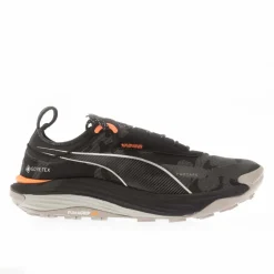 Puma Voyage NITRO 3 Gore-Tex Trail Running Shoes in black orange