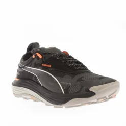 Puma Voyage NITRO 3 Gore-Tex Trail Running Shoes in black orange