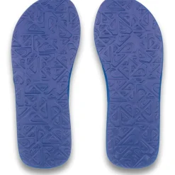 Quiksilver Mens Molokai Layback Flip Flops in Brown