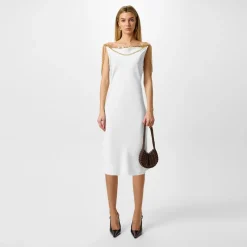 Rabanne Chainmail Shoulder Bag in Brown