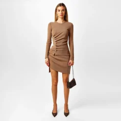 Rabanne Nano 1969 Tartauga Bag in Brown