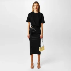 Rabanne Sparkle Discs Nano Bag in Gold