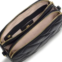 Radley Place Quilted Crossbodyody Bag in Black