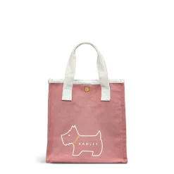 Radley Small Open Top Tote Bag in Pink