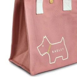 Radley Small Open Top Tote Bag in Pink