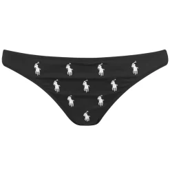 Ralph Lauren Hipster Bikini Bottoms in Black