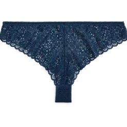 Ralph Lauren Polo Eyelet Tanga Brief in Blue