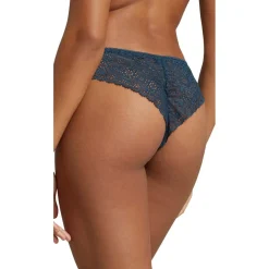 Ralph Lauren Polo Eyelet Tanga Brief in Blue