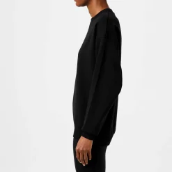Red Run Inky Crew Sweater in Black