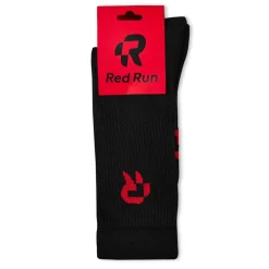Red Run Redrun Socks in Black