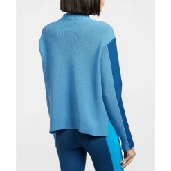 Red Run Womens Elektra Knitted Sweatshirt in Multi colour