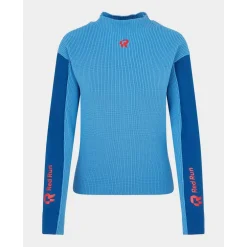 Red Run Womens Elektra Knitted Sweatshirt in Multi colour