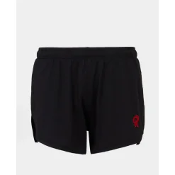 Red Run Womens Inky Running Shorts in Black
