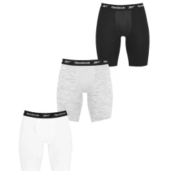 Reebok 3 Pack Boxer Shorts in Multi