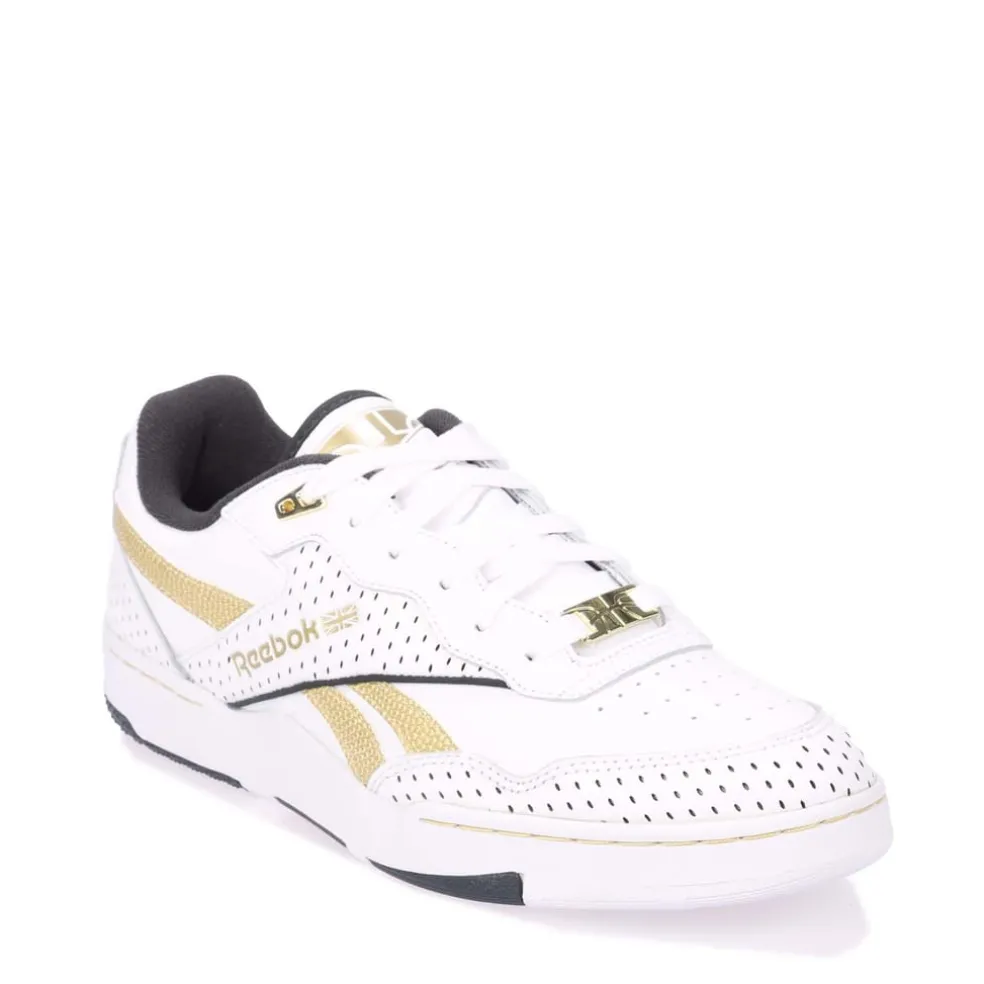 Reebok BB 4000 II Trainers in White gold