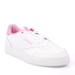 Reebok Court Advance Bold Trainers in White pink