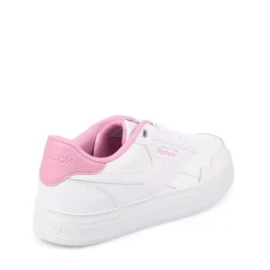 Reebok Court Advance Bold Trainers in White pink