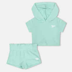 Reebok Hood Shrt Set in Multi