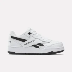Reebok Juniors BB 4000 II Trainers in White Black