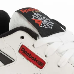 Reebok Juniors Classic Leather Step N Flash Shoes in White
