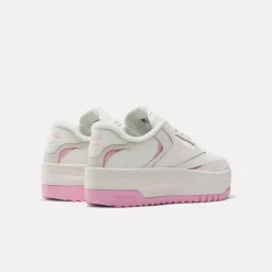 Reebok Juniors Reebok X Barbie Club C Trainers in White pink