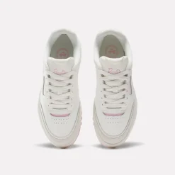 Reebok Juniors Reebok X Barbie Club C Trainers in White pink