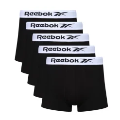 Reebok Kawan 5 Pack Trunks in Black