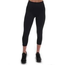 Reebok Lux 3/4 High Rise Leggings in Black